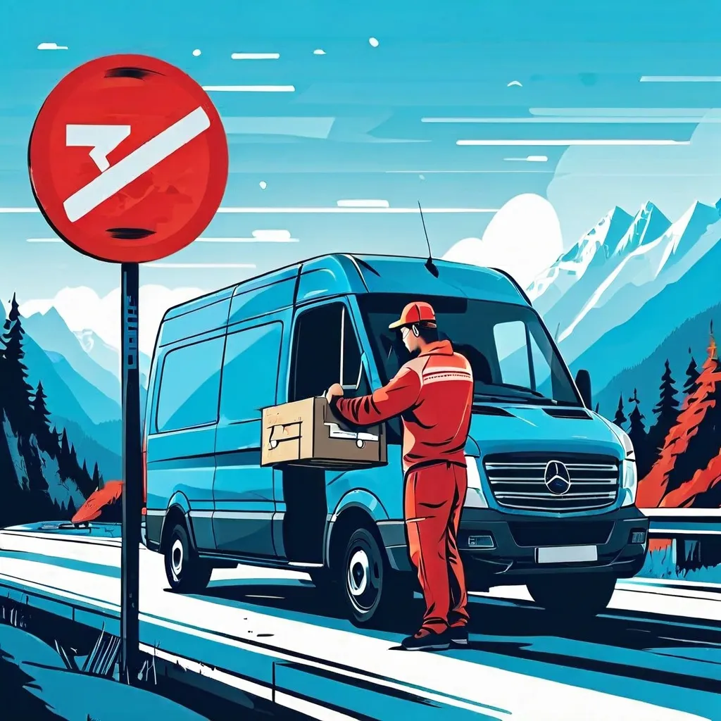 Regulaciones para vehículos comerciales ligeros en Austria: Límites de velocidad y leyes de carga