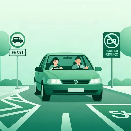 Artikelbild für Verkehrsbeschränkungen bei der österreichischen Fahrprüfung: Was Sie vermeiden sollten
