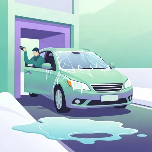 Artikelbild für Risiken bei der Autowäsche im Winter in Österreich: Rechtliche Haftung und Verkehrssicherheit