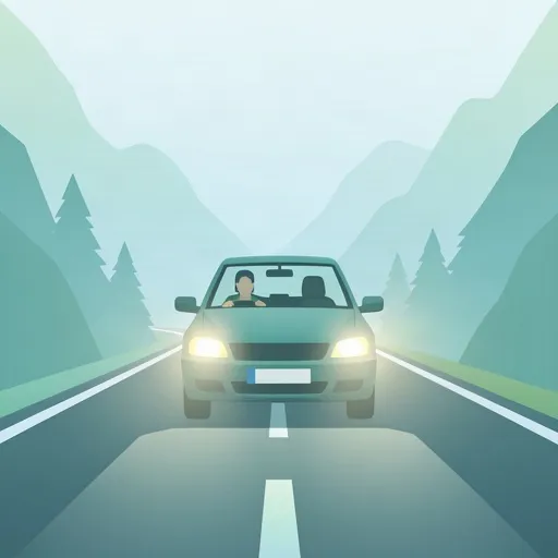 Fahren bei Nebel in Österreich: Gesetzliche Regeln für Nebelschlussleuchten und Sicherheit
