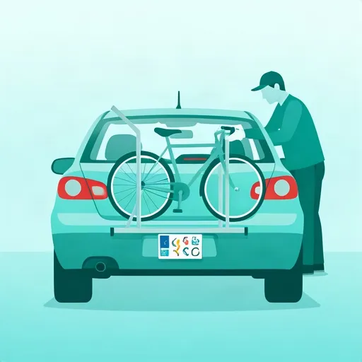 Artikelbild für Regeln für Kennzeichen und Beleuchtung bei Fahrradträgern oder Anhängern in Österreich