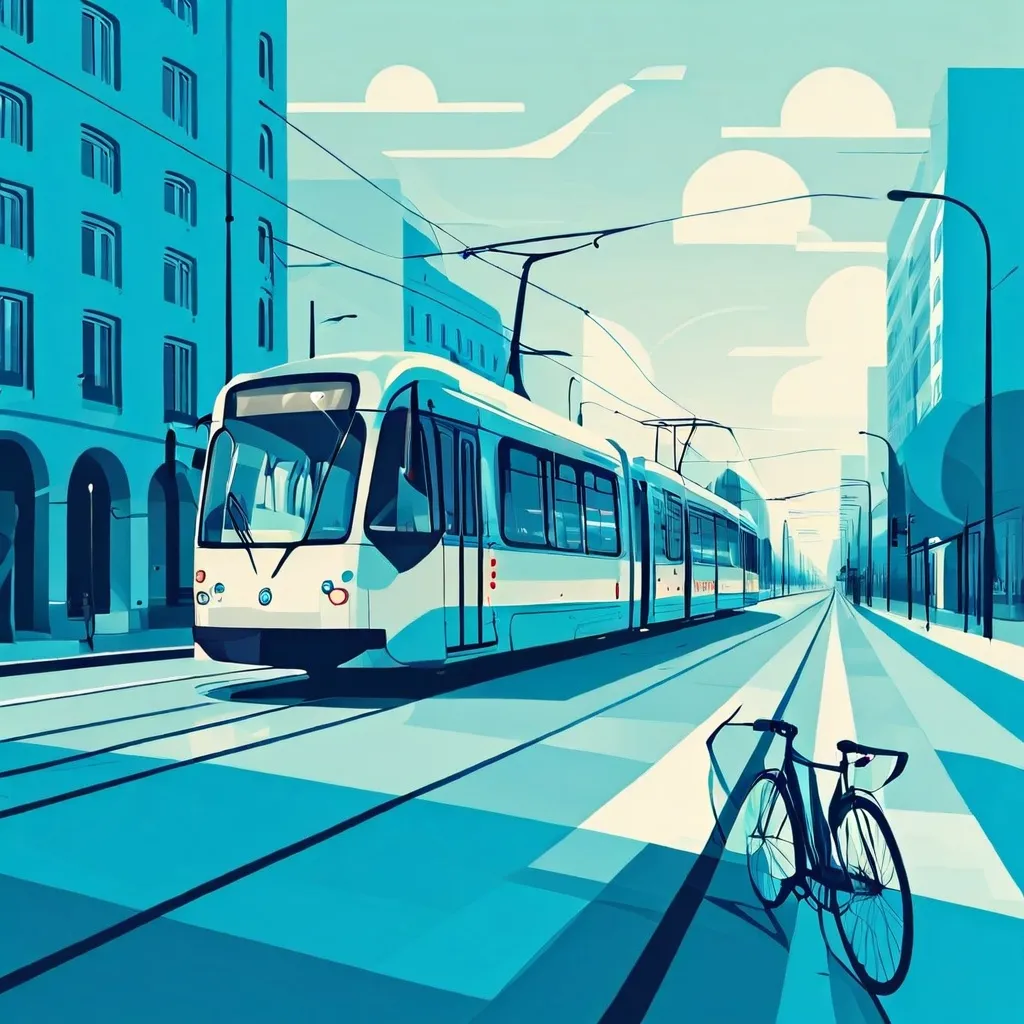 Belgische Regeln: Trams, Busse und Radfahrer sicher überholen