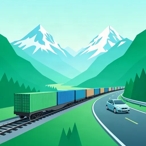Artikelbild für Die Schweizer Alpeninitiative und Regeln für den alpenquerenden Güterverkehr verstehen