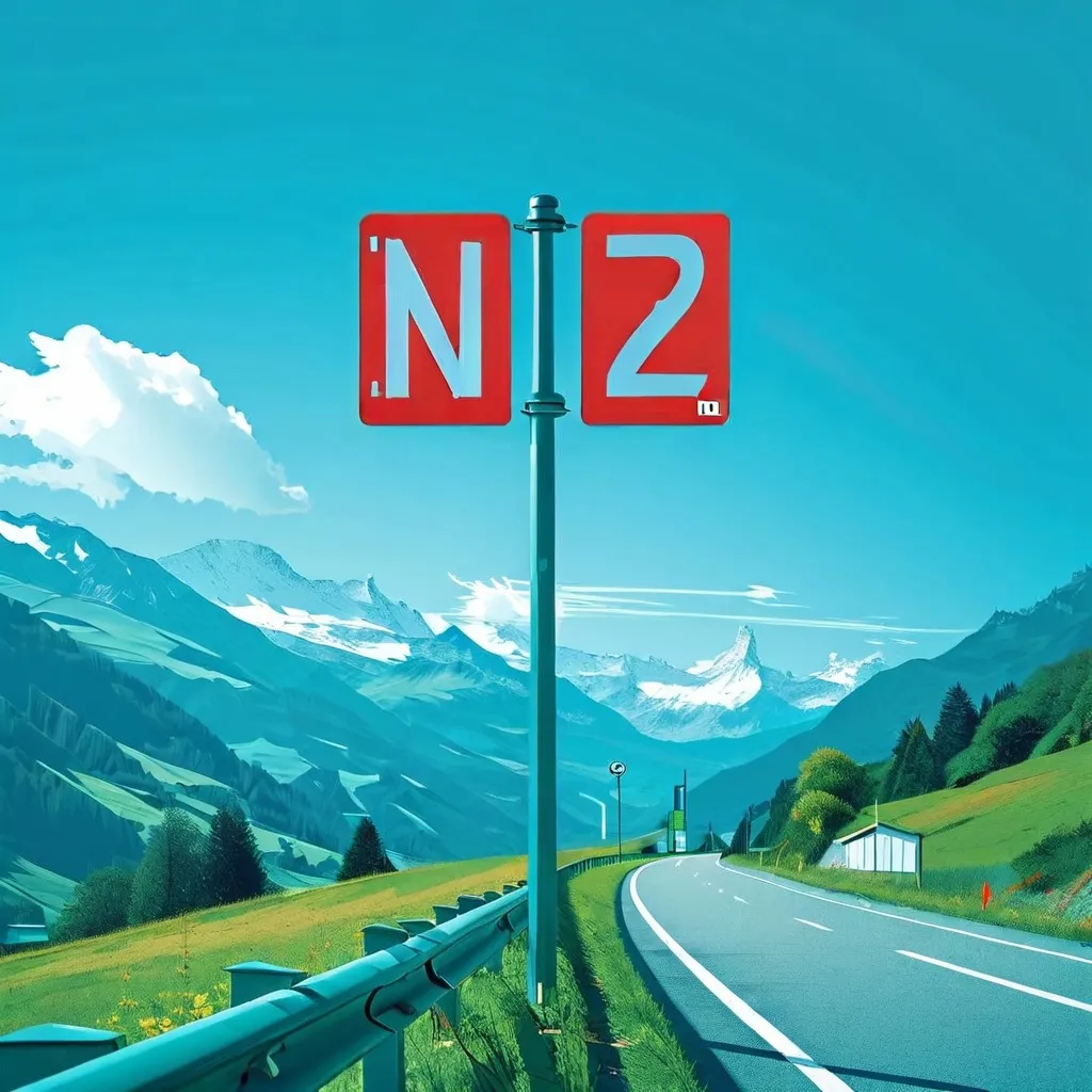 Schweizer Straßennummerierung verstehen: Nationalstrassen (N/A) vs. Kantonsstrassen (K)