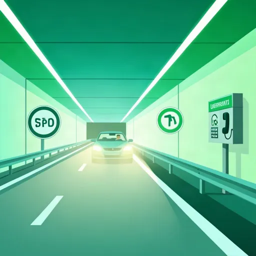Fahren in Autobahntunneln in Deutschland: Sicherheitsregeln und Notfallprotokolle