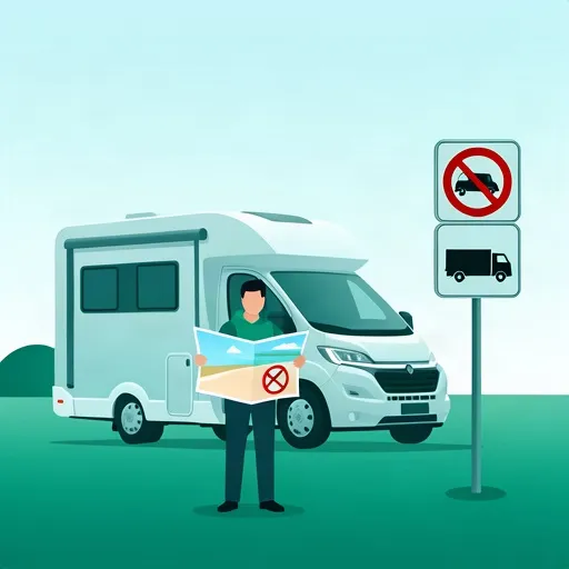 Regler for kørsel og parkering med autocamper i Danmark