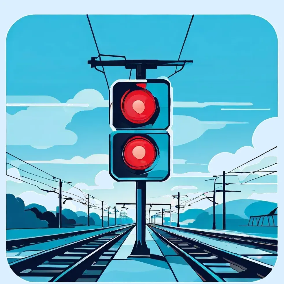Vorfahrtsregeln an Straßenbahnkreuzungen und Bahnübergängen in Spanien