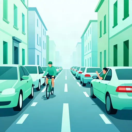Obraz artykułu Zrozumieć ulice typu double-sens cyclable we Francji