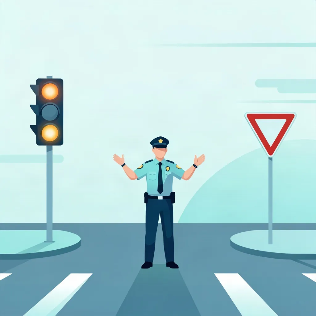 Article image for Mastering Traffic Signal Hierarchy and Flashing Amber Rules in France