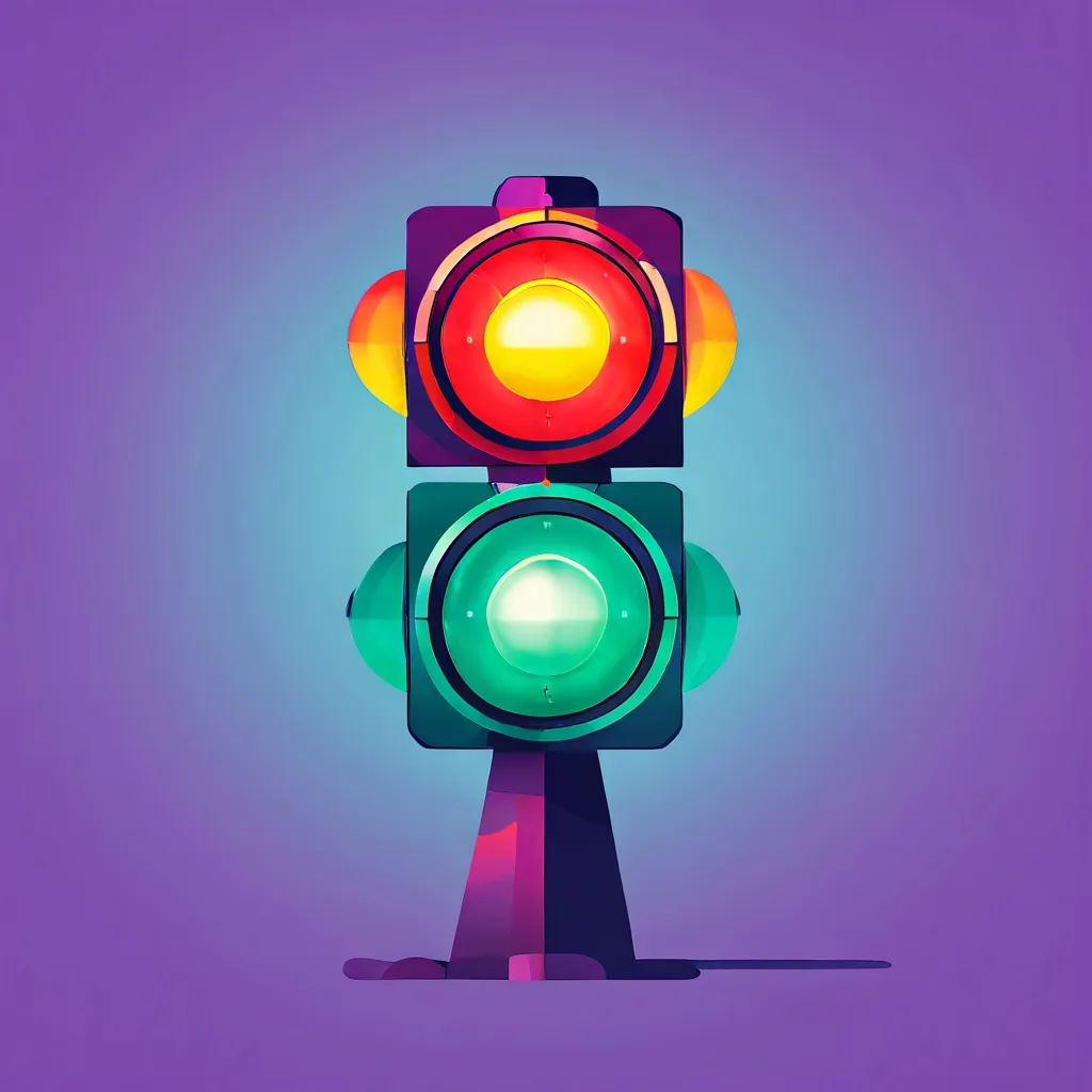 Bedeutung von isländischen Ampelsignalen: Rot-Gelb und Gelb