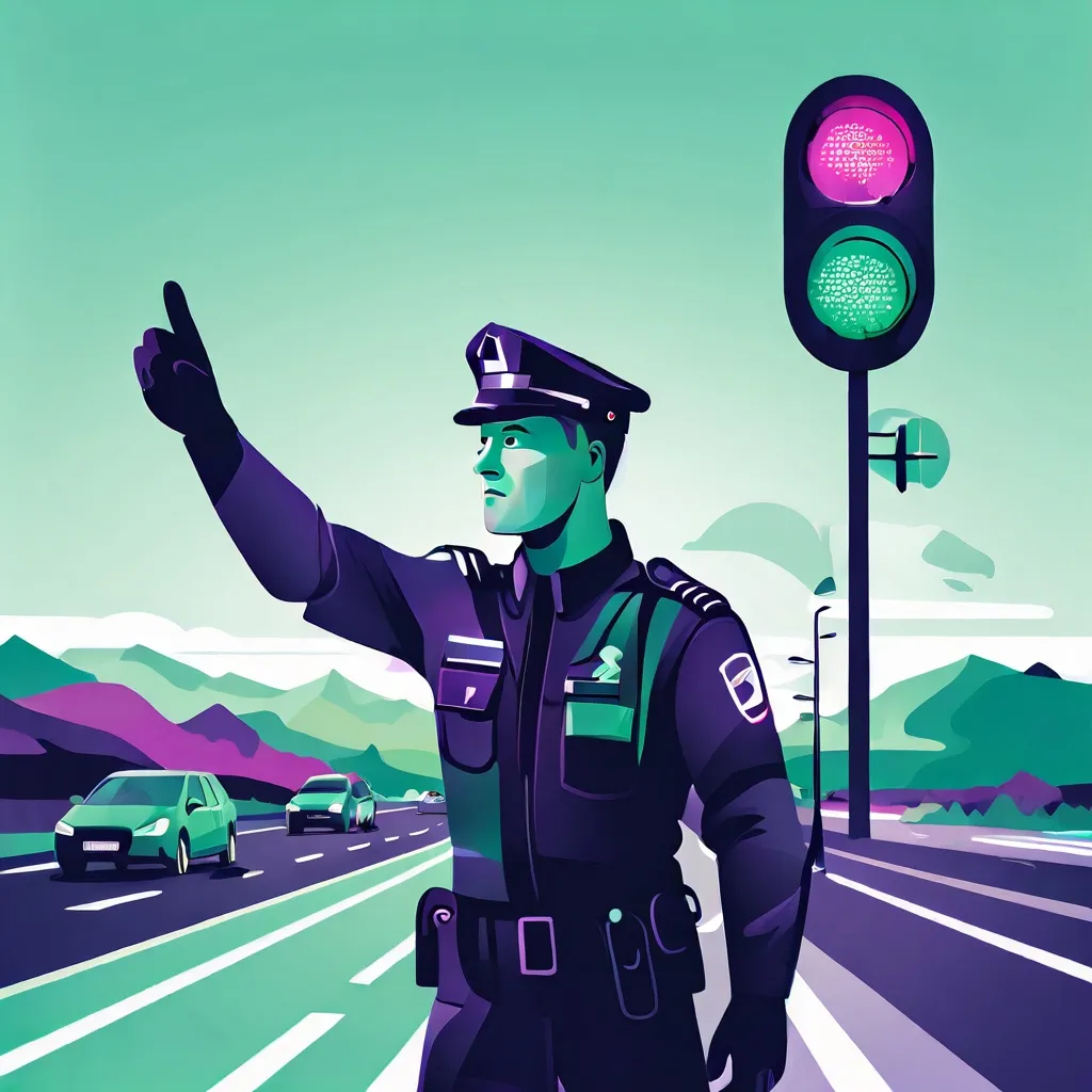 Islands Verkehrsregeln verstehen: Vorrangschilder im Vergleich zu Polizeisignalen