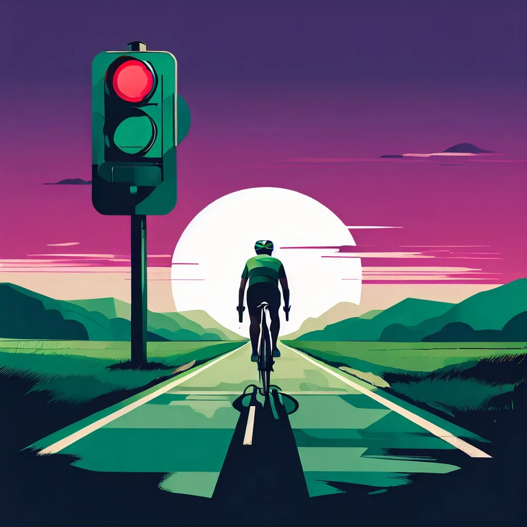 Konflikte mit Radfahrern an niederländischen Kreuzungen: Außerhalb von Ortschaften