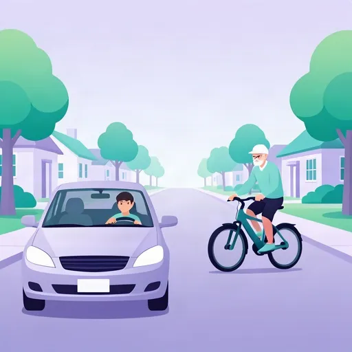 Artikelbild für Die Straße mit älteren Radfahrern teilen: Sicherheitstipps für Fahranfänger
