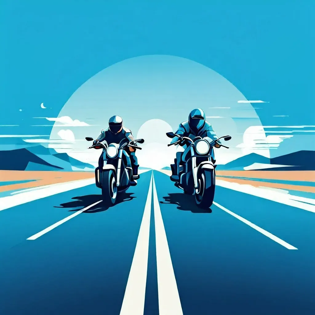 Dépassement sécurisé à haute vitesse : Jugement et perception des dangers à moto