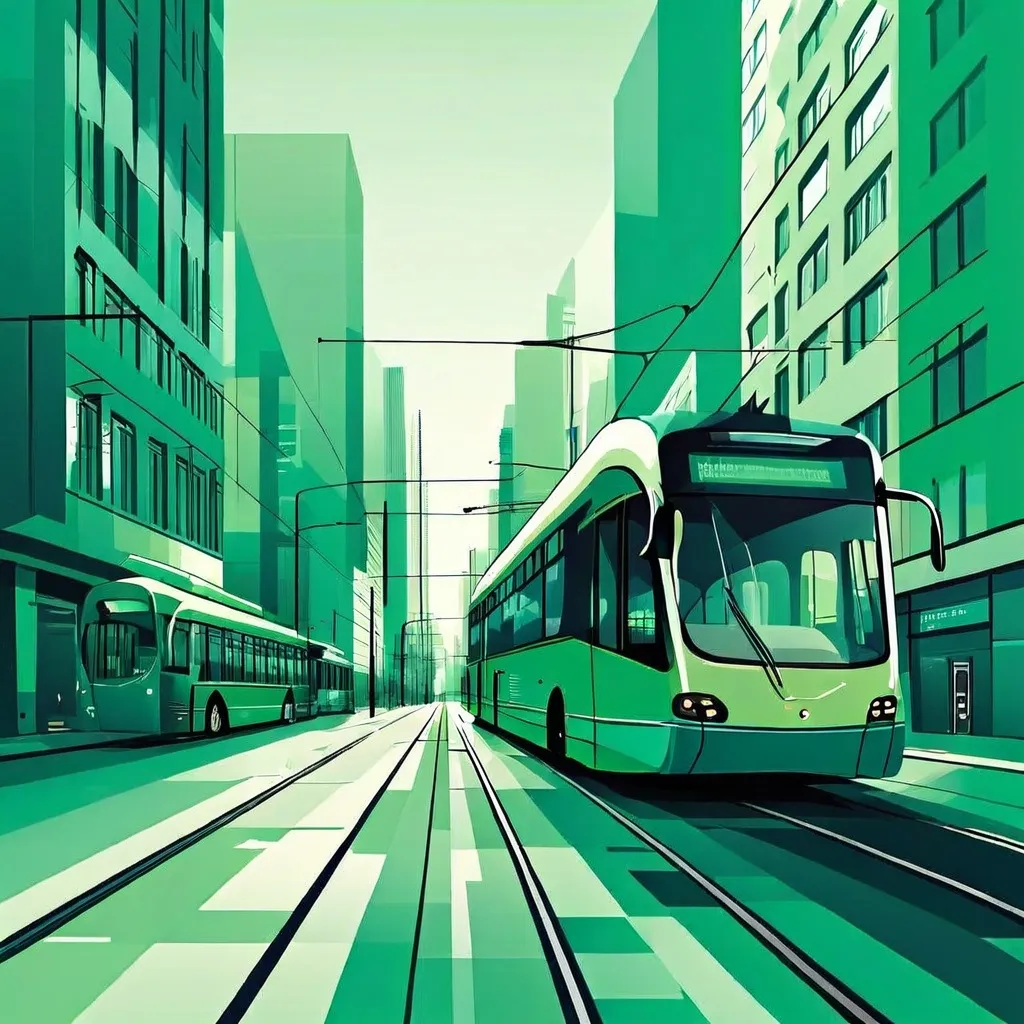 Vorfahrtsregeln für Straßenbahnen und Busse im polnischen Stadtverkehr