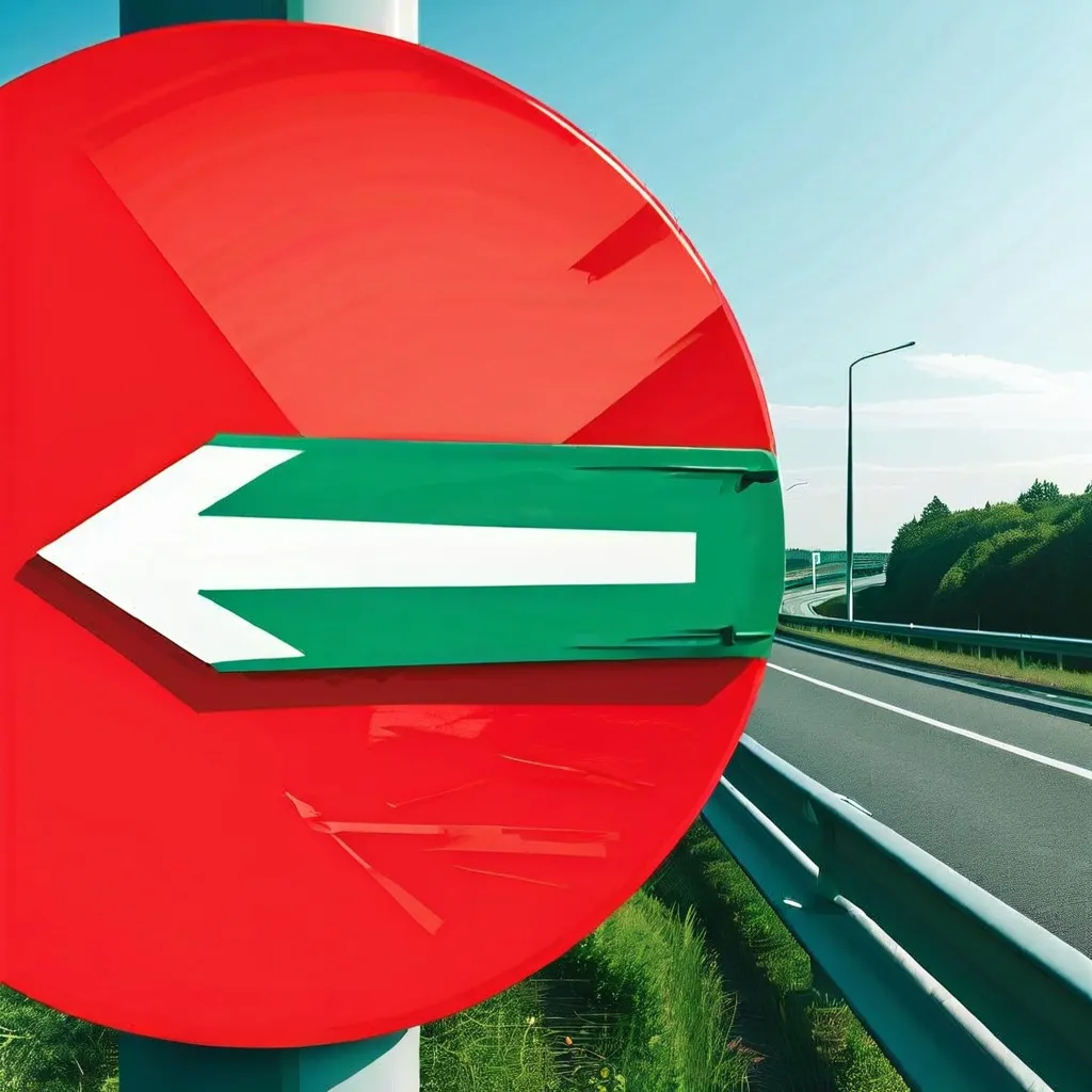 Deutschlands Rotpunkt-Schild: Alternativrouten meistern