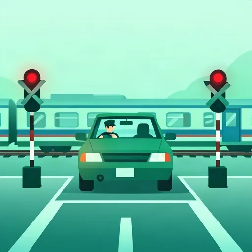Artikelbild für Harte Strafen für Verstöße an Bahnübergängen in Polen