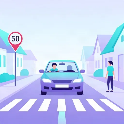 Artikelbild für Der Einfluss von Geschwindigkeitsbegrenzungen auf die Verkehrssicherheit: Ein Leitfaden für Fahrer