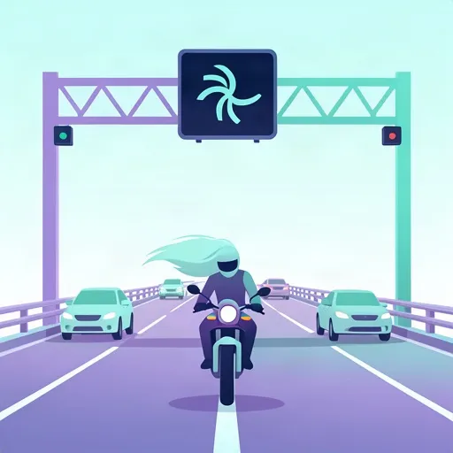 Conducir de forma segura con viento fuerte en puentes y carreteras costeras de Portugal