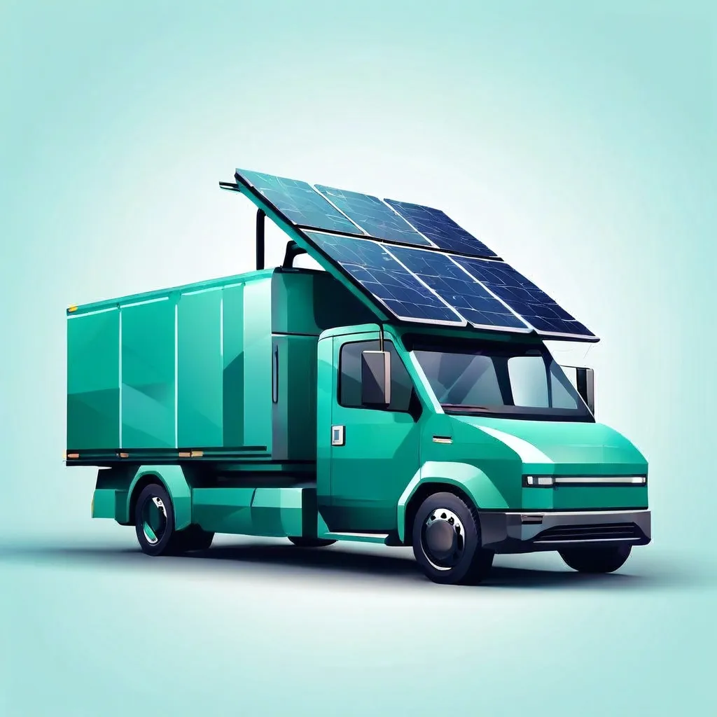 Solarbetriebene Elektro-Lkw: Schwedens nachhaltige Transportzukunft?