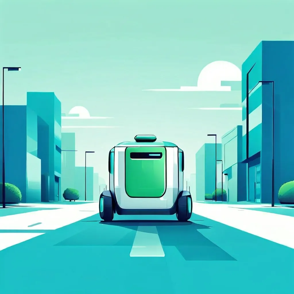 Robots de livraison autonomes en Suède : règles et sécurité pour les apprentis conducteurs