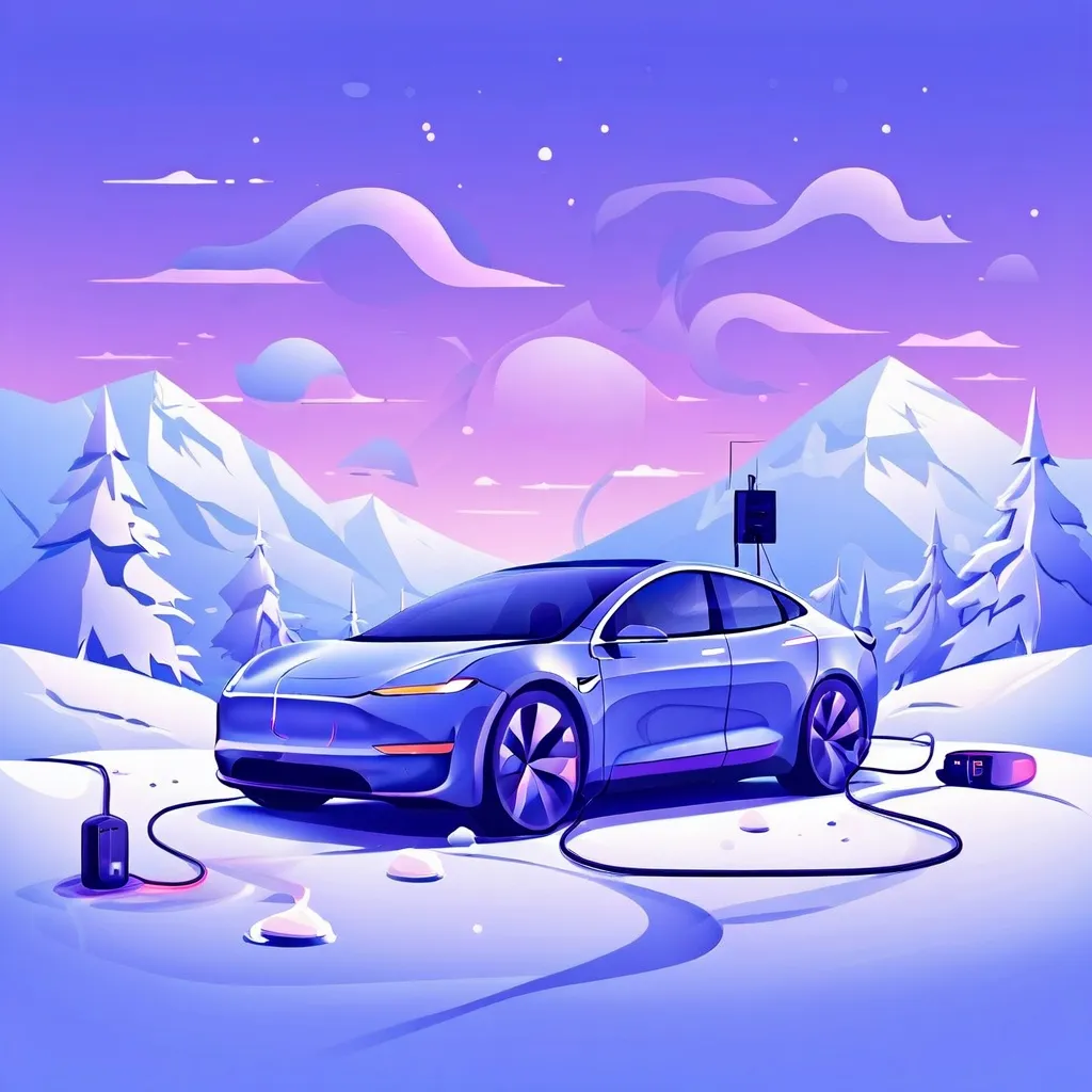 Svensk vinterkörning med elbilar: Hantering av räckvidd och laddning