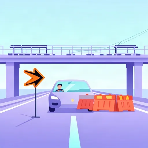 Artikelbild für Verkehrsführung und Straßensperrungen bei großen Infrastrukturprojekten