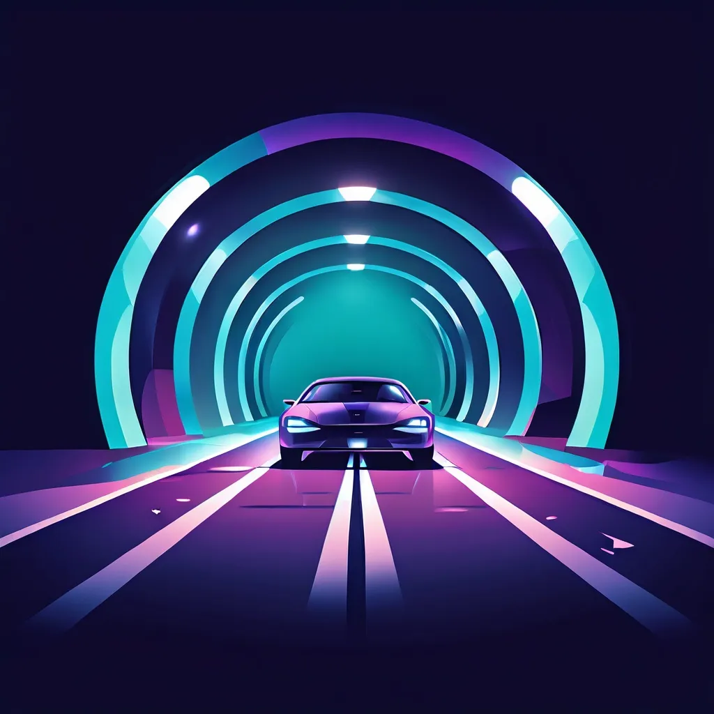 Comprendre l'éclairage et les règles de vitesse des tunnels pour les conducteurs suédois