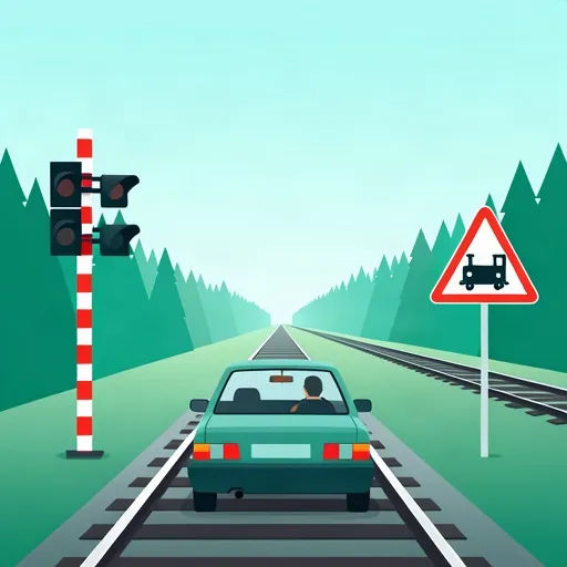 Artikelbild für So überqueren Sie sicher Bahnübergänge in Schweden