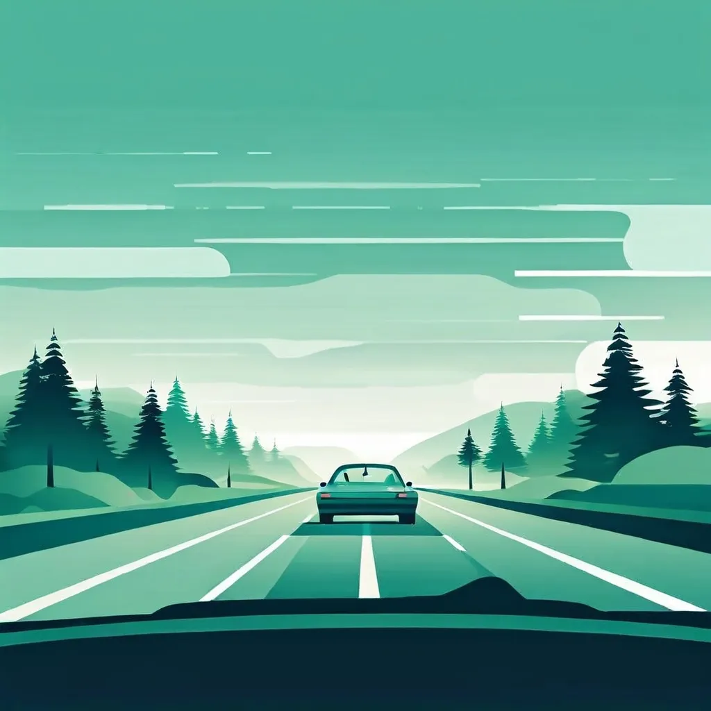 Conduire en Suède sous la pluie, le brouillard et la neige : adapter sa vitesse et sa distance