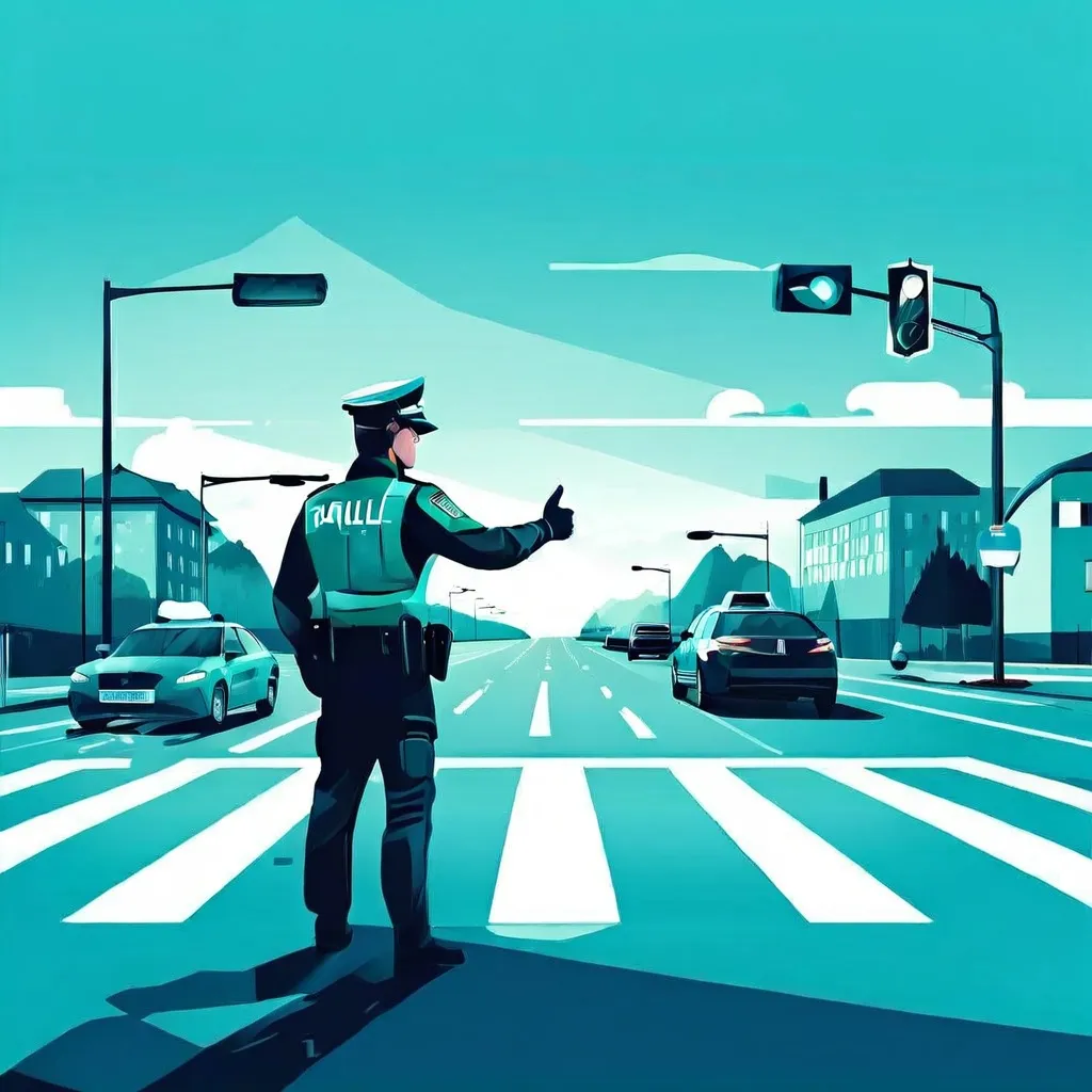 Schwedische Verkehrsbehörde Signale verstehen: Polizei, Schilder und Regeln
