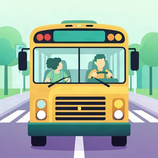 Zonas escolares y seguridad en autobuses: Guía de teoría de la conducción en Turquía