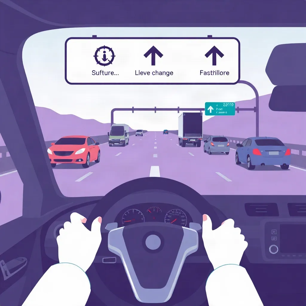 Article image for Smart Route Planning: How to Avoid Late Lane Changes and Save Fuel