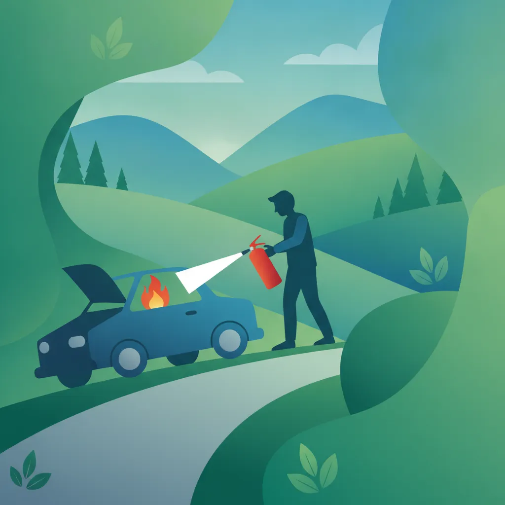 Vehicle Fire Procedures and Use of Extinguishers lesson image