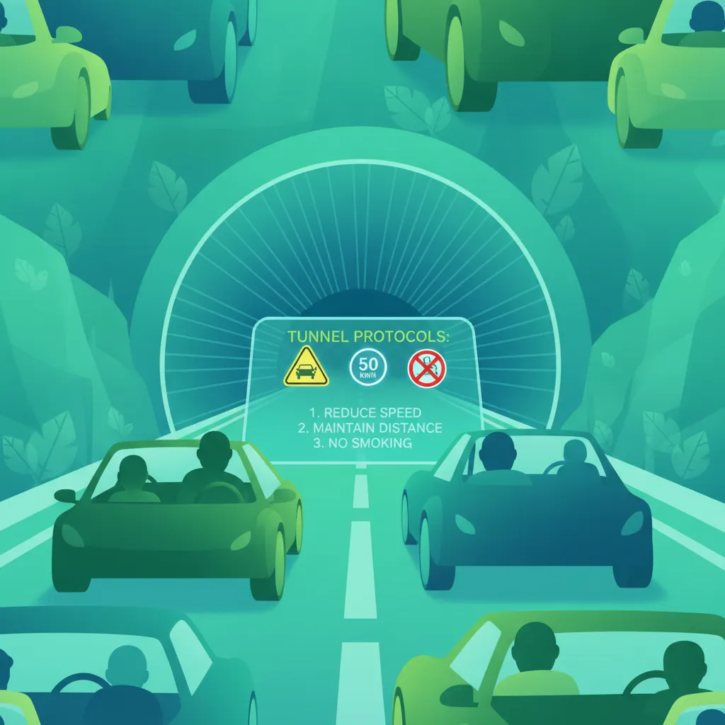 Austrian Tunnel Regulations and Safety Procedures lesson image