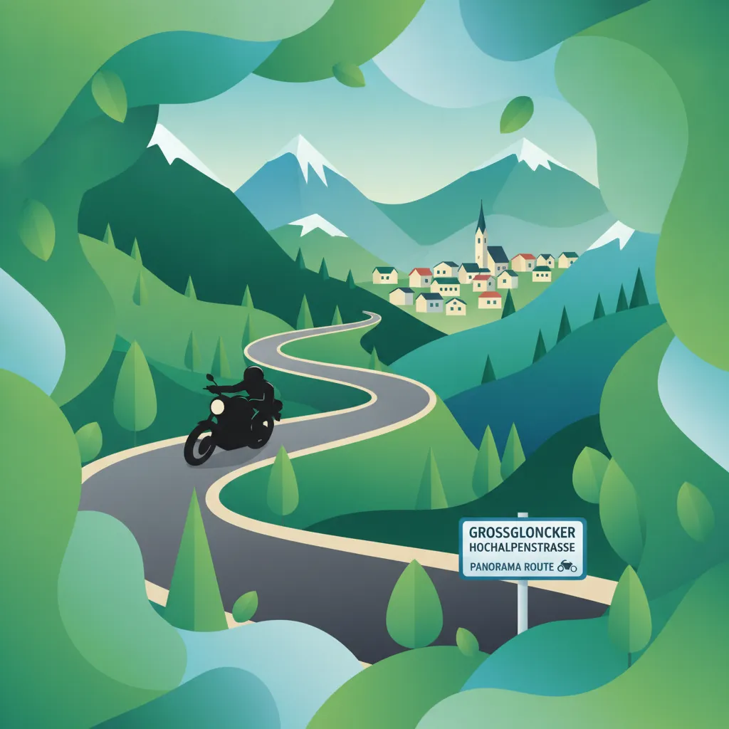 Spezifische Regeln für Touristenrouten und landschaftliches Fahren Unterrichtsbild