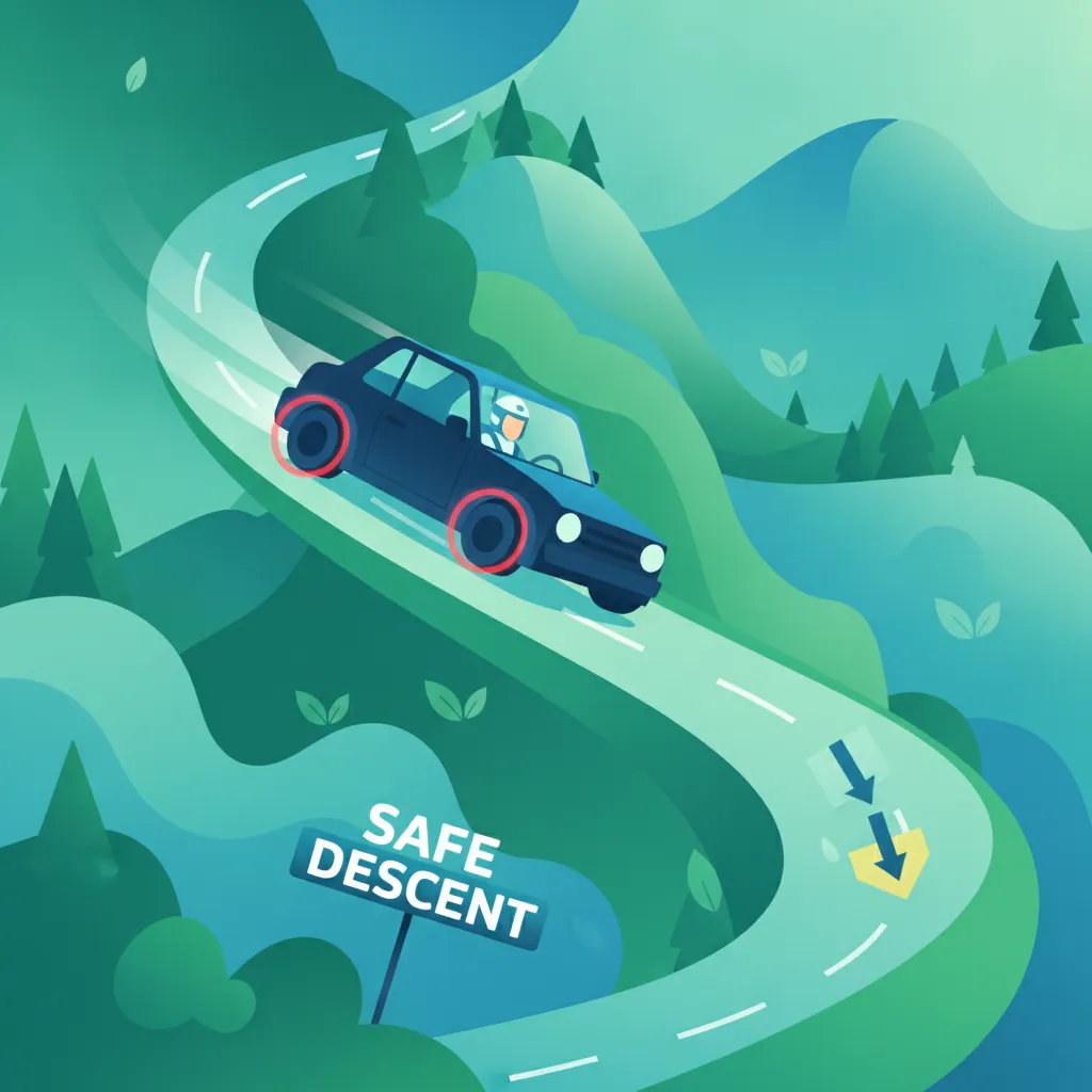 Image de la leçon Gestion de la vitesse en descente sur les pentes alpines