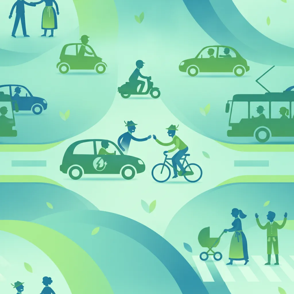 Verkehrskultur und Kooperationsstandards Unterrichtsbild
