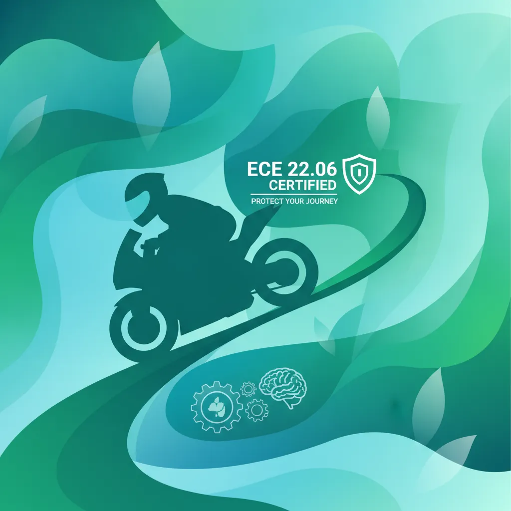Motorrad Theorie Österreich (A): Helmstandards und -verwendung