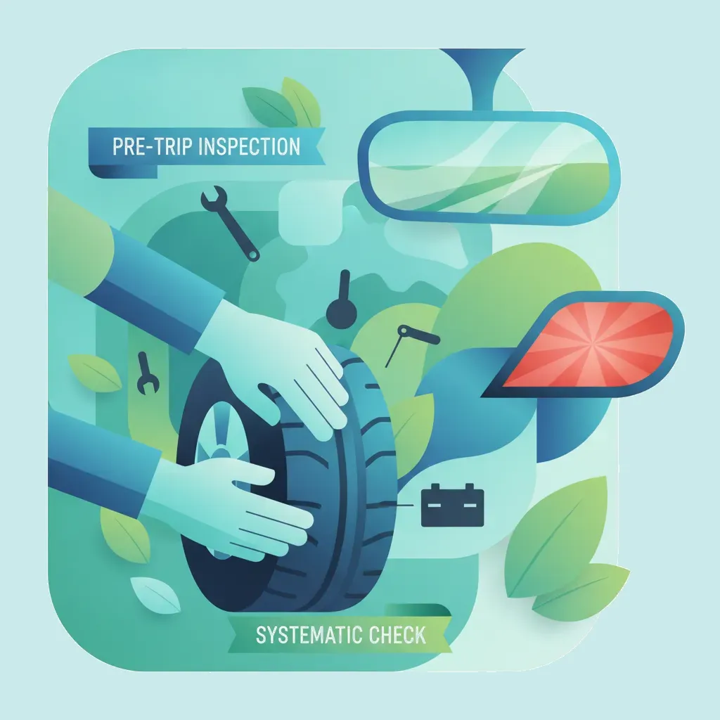 Conducting a Systematic Pre-Trip Inspection lesson image