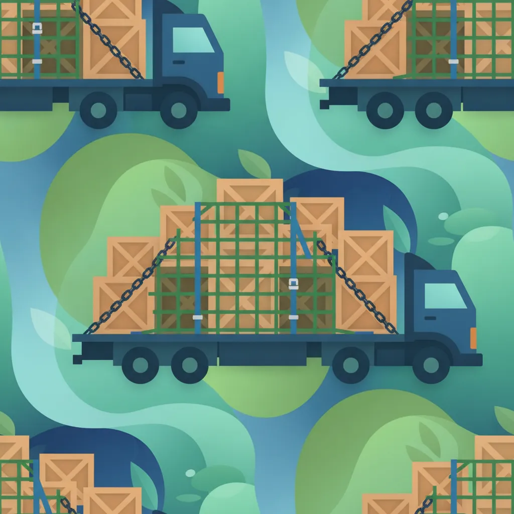 Securing Loads: Chains, Straps, and Nets (Ladungssicherung) lesson image