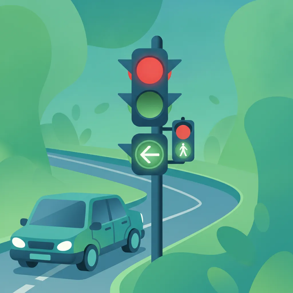 Ampeln und Signaldeutung Unterrichtsbild
