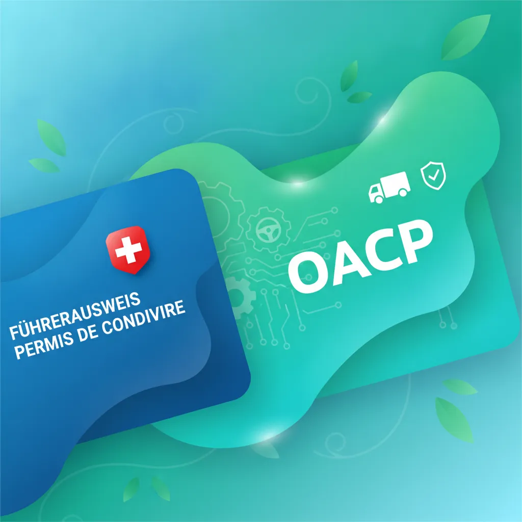 Unterscheidung zwischen Führerscheintheorie und Berufszulassung (OACP) Unterrichtsbild