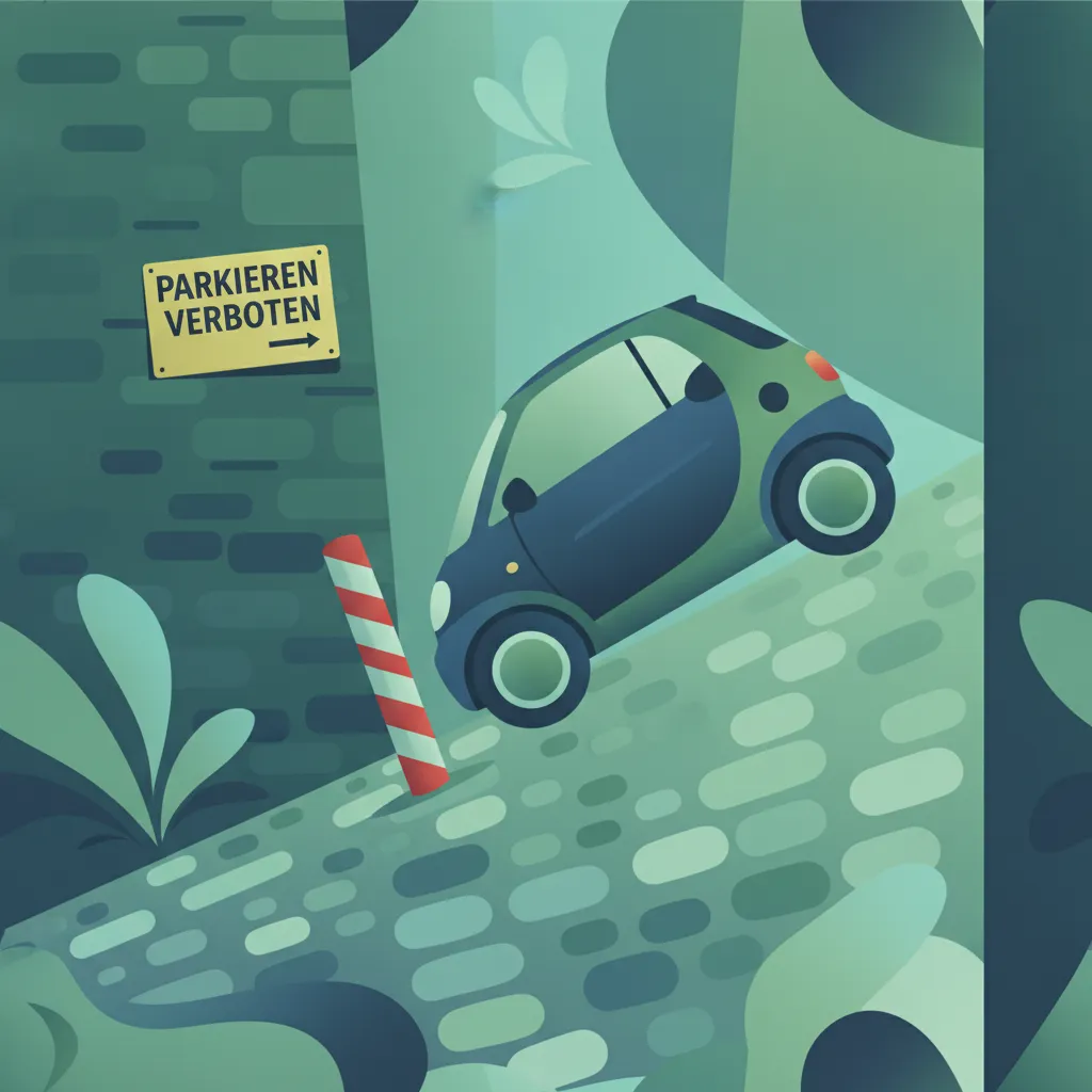 Swiss Driving Theory B: Parking Regulations and Hill Starts