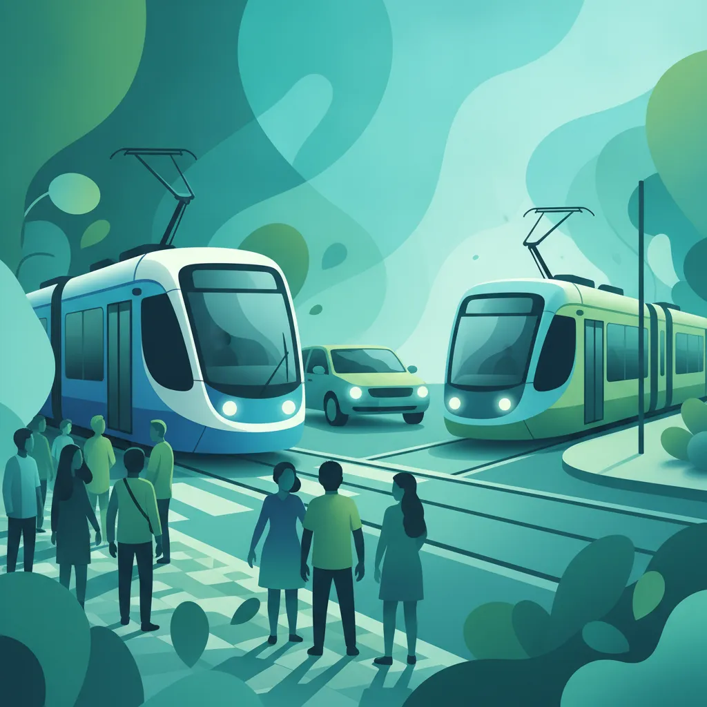 Teoría de Autobús y Autocar en Alemania (D): Interacción con tranvías y ferrocarriles ligeros