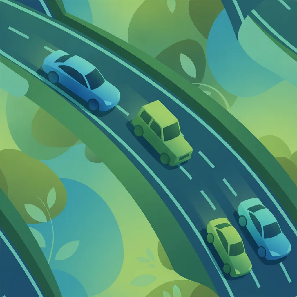 Imagen de la lección Conducción en Autobahn para Vehículos de Pasajeros