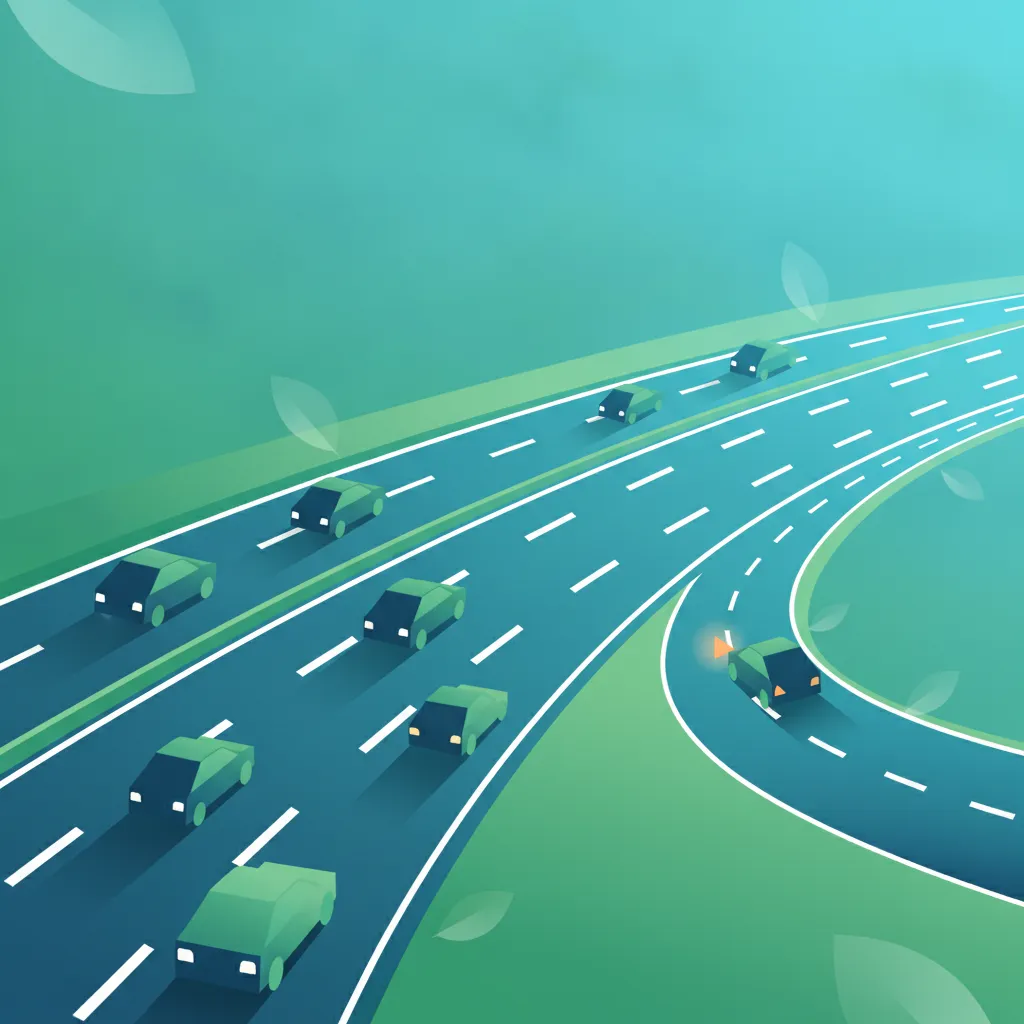 Motorradfahren auf Autobahnen: Einfahrt, Fahrstreifenverhalten und Ausfahrt Lektionsübersichtsbild