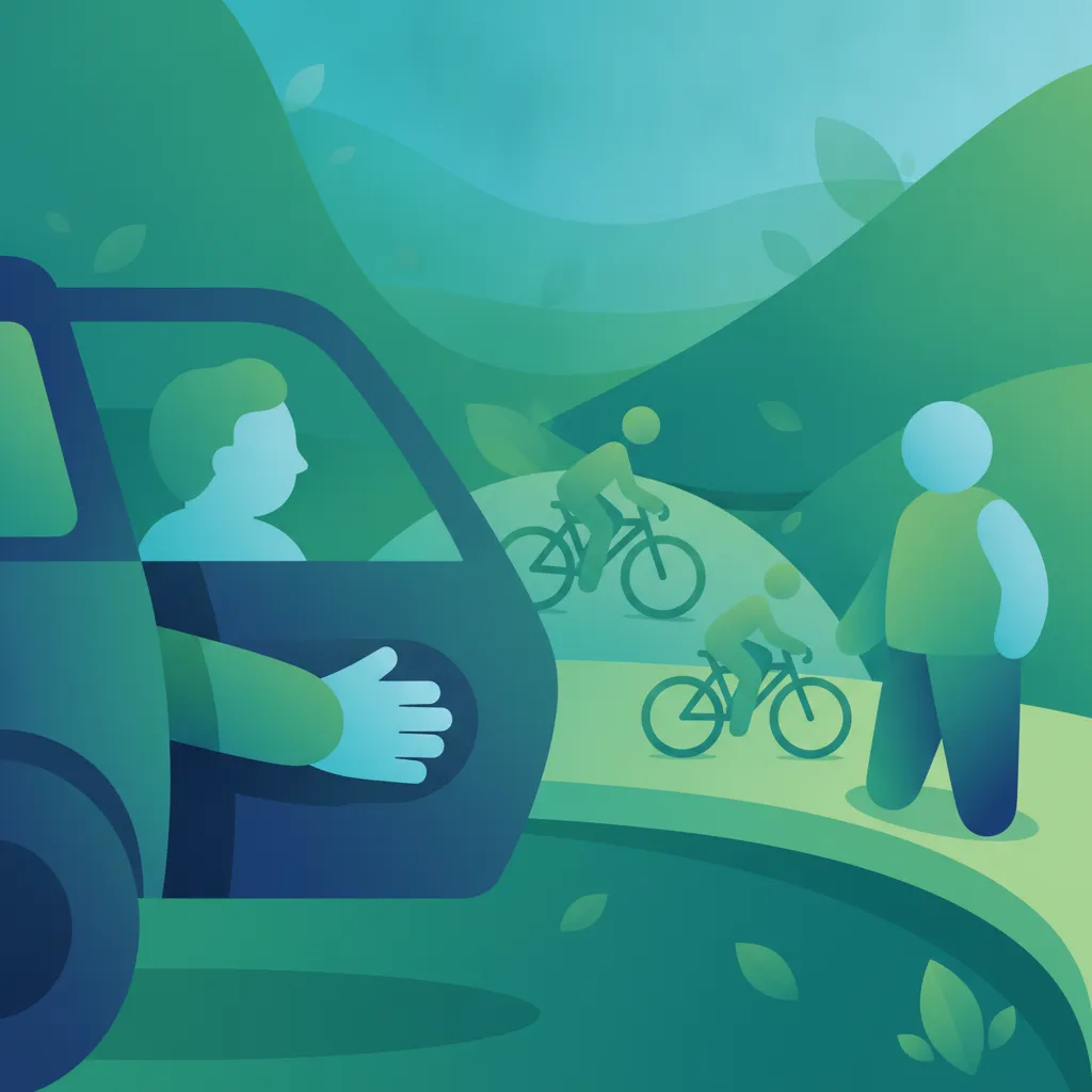 Türbedienung und Sicherheit beim Einsteigen von Fahrgästen Unterrichtsbild