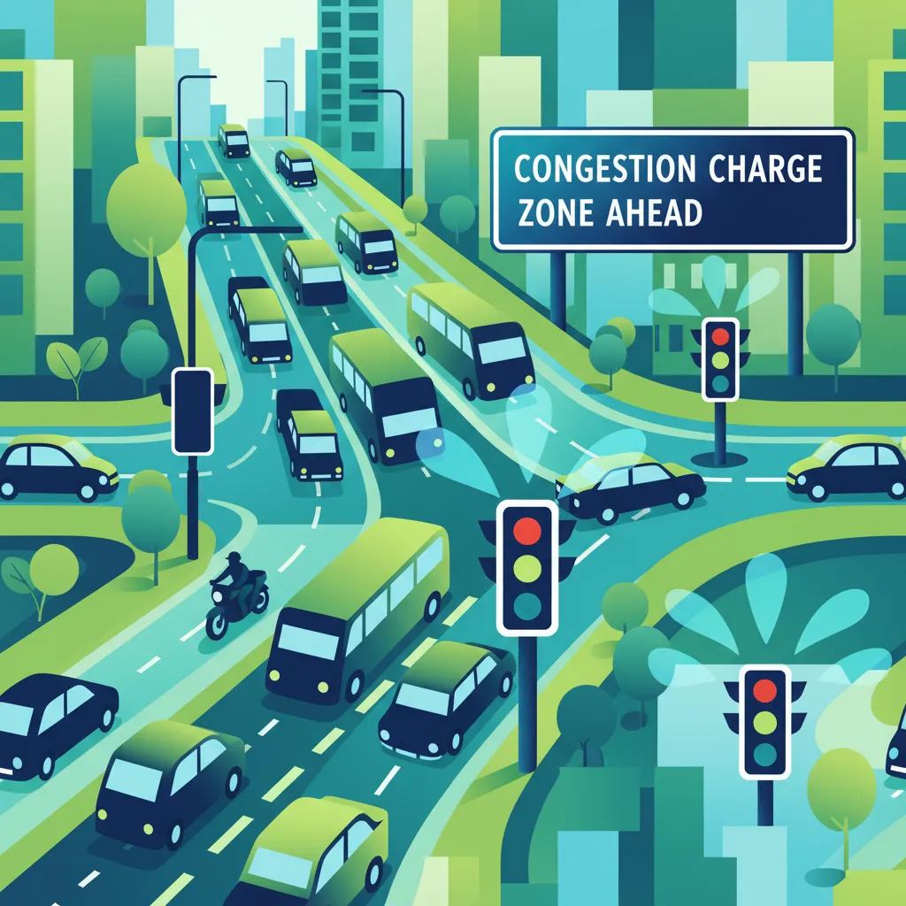 Image de présentation de la leçon Flux de trafic urbain et gestion de la congestion
