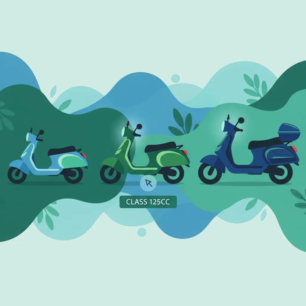 Klassifizierung von Mopeds Unterrichtsbild